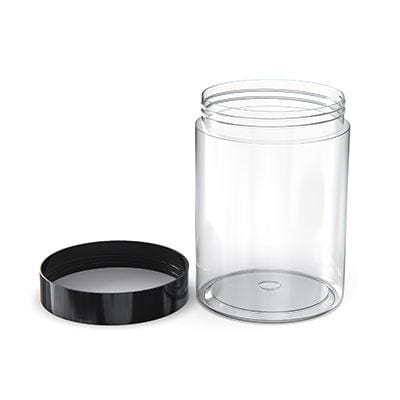 8 oz plastic container with lid bundle of 6 units – World Scents and More