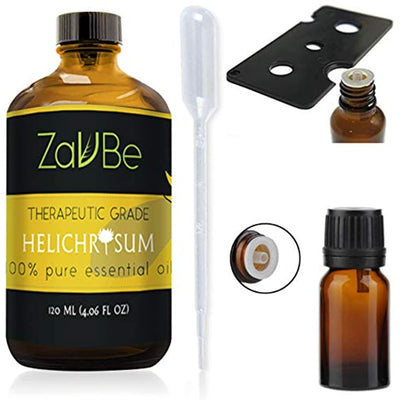 ZAVBE Helichrysum Oil (Helichrysumitalicum) | 100% Pure, Undiluted, Natural, Therapeutic Grade 120 mL (4 oz)